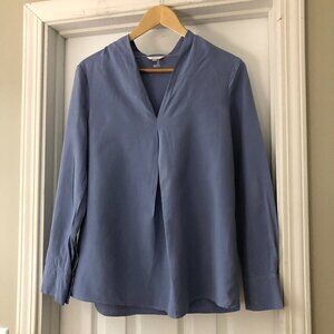 Tyler Boe Silk Sea Mist Blouse size S
